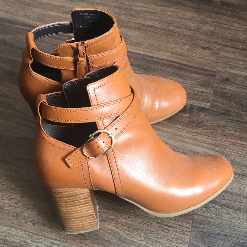 Cole Haan Signature Grand OS Cut Out Leather Boots